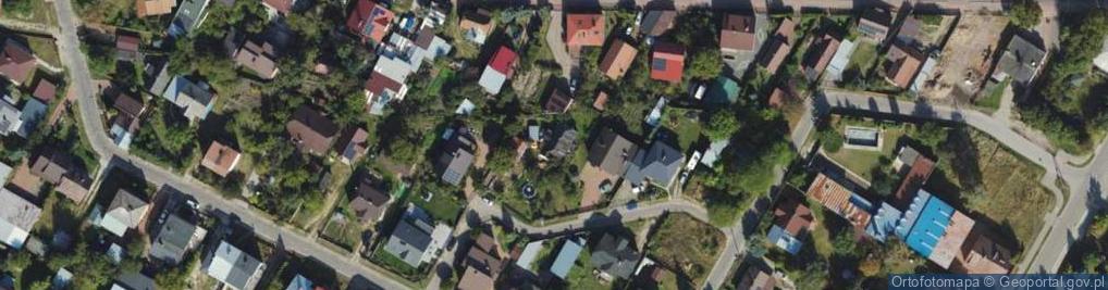 Zdjęcie satelitarne Dąbrowska ul.