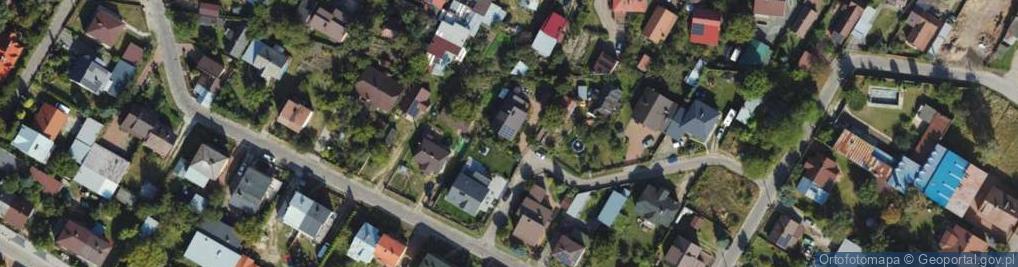 Zdjęcie satelitarne Dąbrowska ul.
