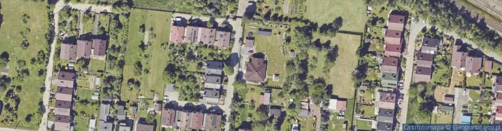 Zdjęcie satelitarne Dąbrówki ul.