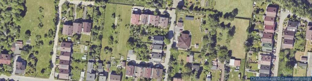 Zdjęcie satelitarne Dąbrówki ul.