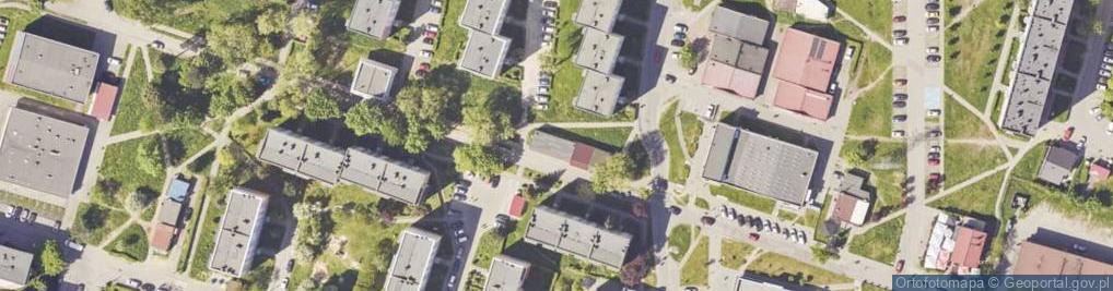 Zdjęcie satelitarne Daleka ul.