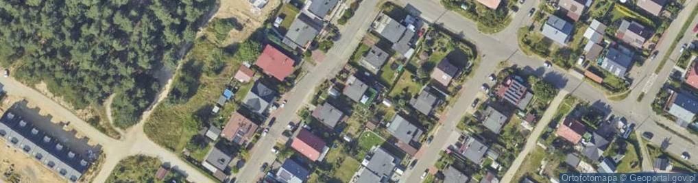 Zdjęcie satelitarne Dąbrowskiej Marii ul.
