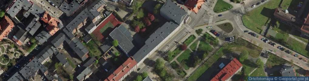 Zdjęcie satelitarne Dąbrowskiego Henryka, gen. ul.