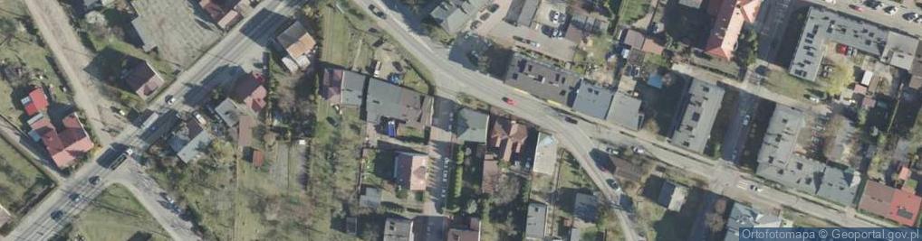 Zdjęcie satelitarne Dąbrowskiego Jarosława, gen. ul.