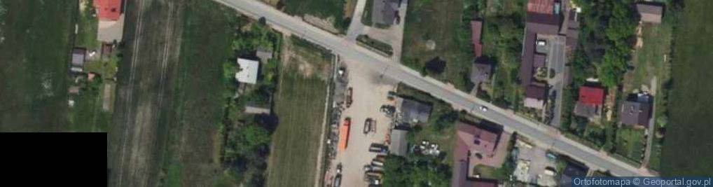 Zdjęcie satelitarne Dąbrówka ul.