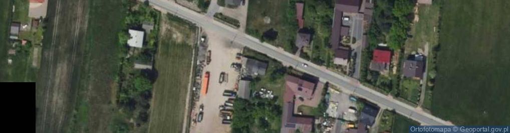 Zdjęcie satelitarne Dąbrówka ul.