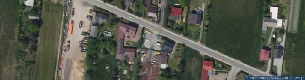 Zdjęcie satelitarne Dąbrówka ul.