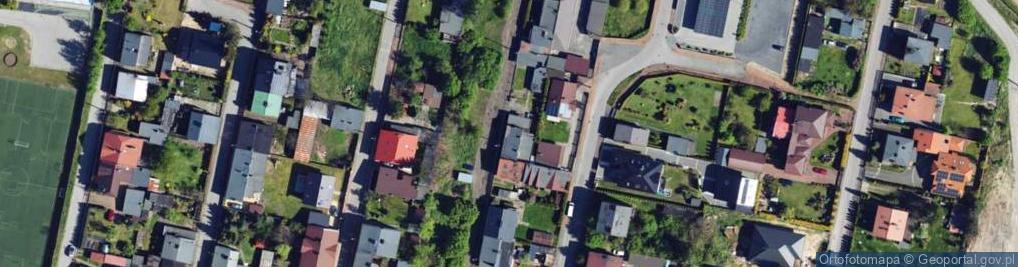 Zdjęcie satelitarne Dąbrówki ul.
