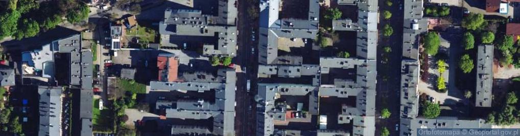 Zdjęcie satelitarne Dąbrowskiego Henryka, gen. ul.