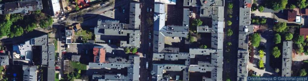 Zdjęcie satelitarne Dąbrowskiego Henryka, gen. ul.