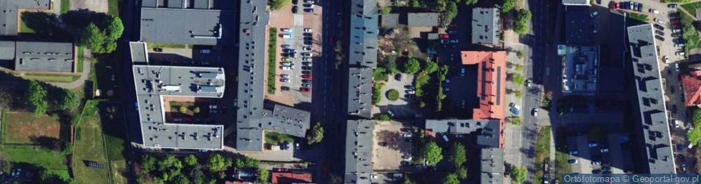 Zdjęcie satelitarne Dąbrowskiego Henryka, gen. ul.