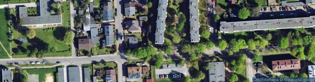 Zdjęcie satelitarne Dąbrowskiej Marii ul.