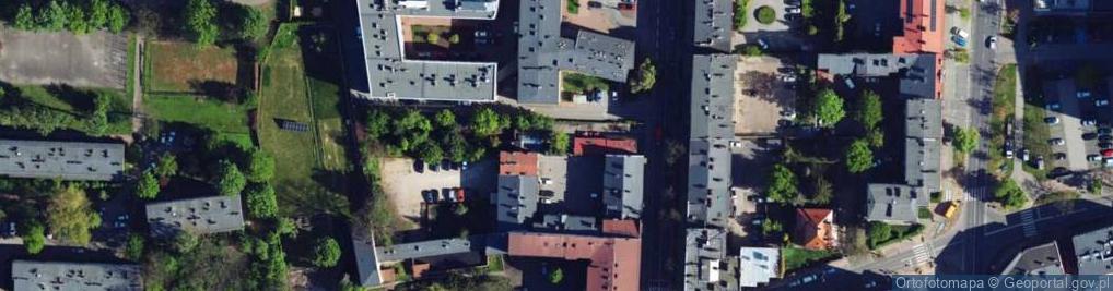 Zdjęcie satelitarne Dąbrowskiego Henryka, gen. ul.