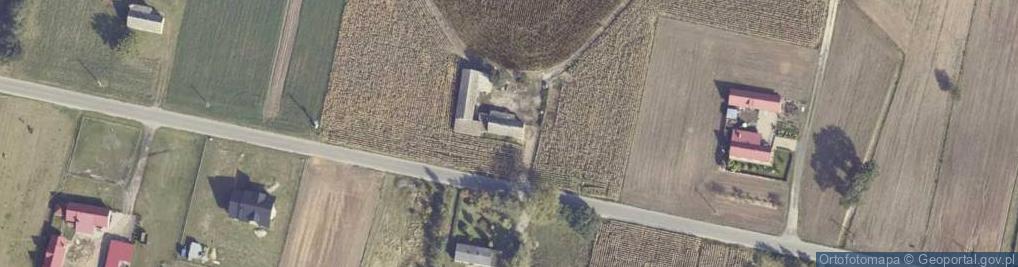 Zdjęcie satelitarne Dąb ul.