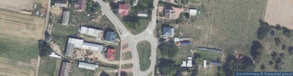 Zdjęcie satelitarne Dąbek ul.