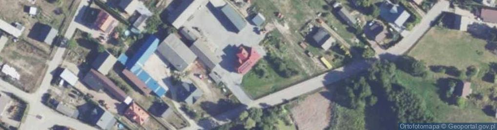 Zdjęcie satelitarne Dąbek ul.