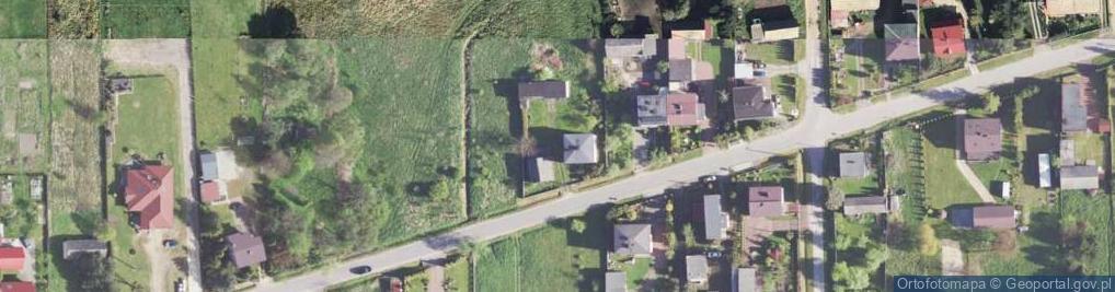Zdjęcie satelitarne Dąbie Chrobakowe ul.