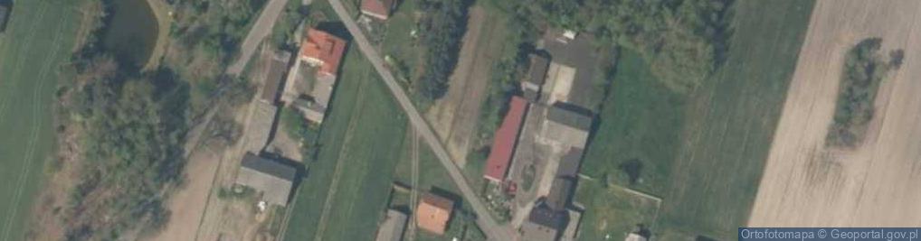 Zdjęcie satelitarne Dąbkowice Dolne ul.