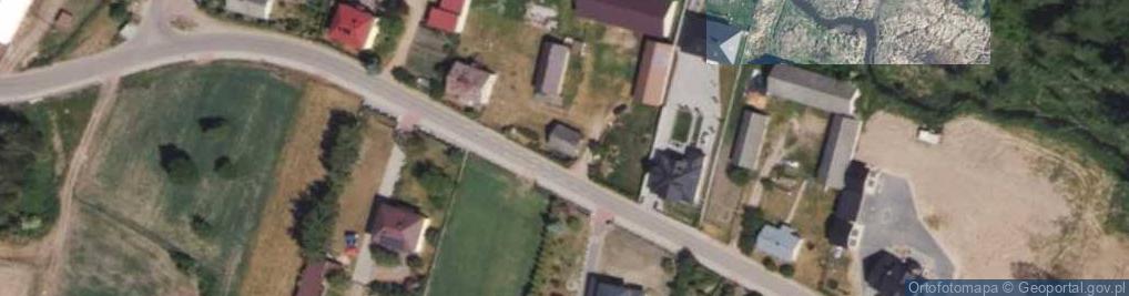 Zdjęcie satelitarne Dąbrowa-Cherubiny ul.
