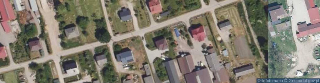 Zdjęcie satelitarne Dąbrowa-Dołęgi ul.