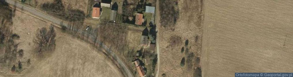 Zdjęcie satelitarne Dąbrowa Dolna ul.