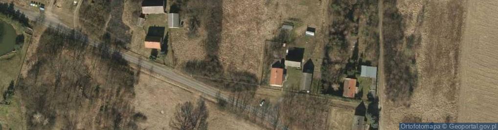 Zdjęcie satelitarne Dąbrowa Dolna ul.