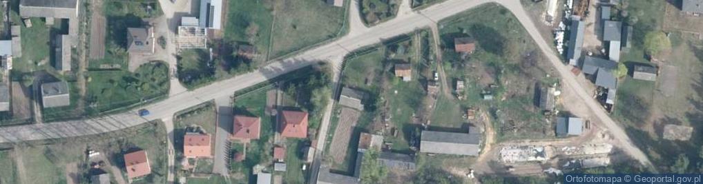 Zdjęcie satelitarne Dąbrowa-Dzięciel ul.