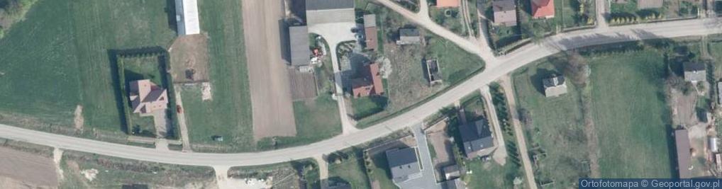 Zdjęcie satelitarne Dąbrowa-Dzięciel ul.