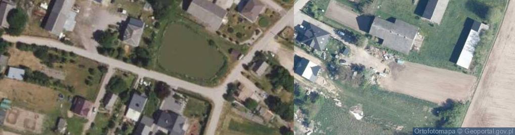 Zdjęcie satelitarne Dąbrowa-Gogole ul.