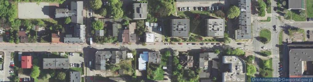 Zdjęcie satelitarne Dąbrowskiego ul.