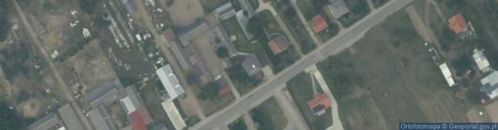 Zdjęcie satelitarne Dąbrowa Jastrzębska ul.