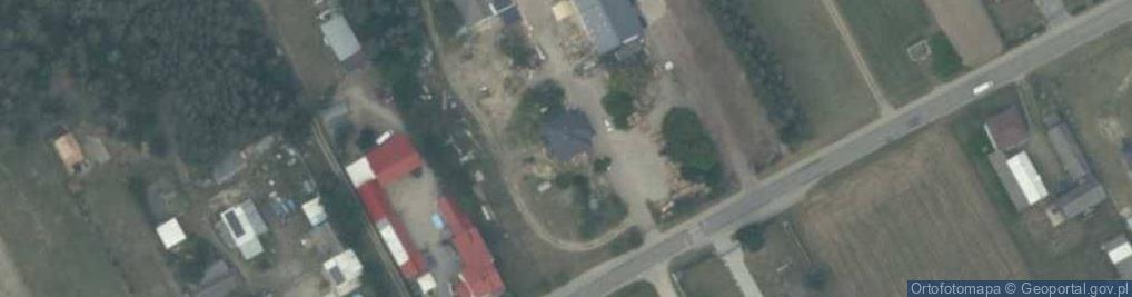 Zdjęcie satelitarne Dąbrowa Jastrzębska ul.