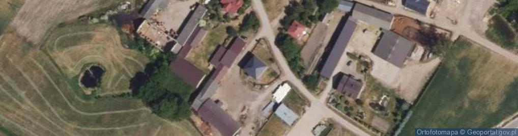 Zdjęcie satelitarne Dąbrowa-Kity ul.