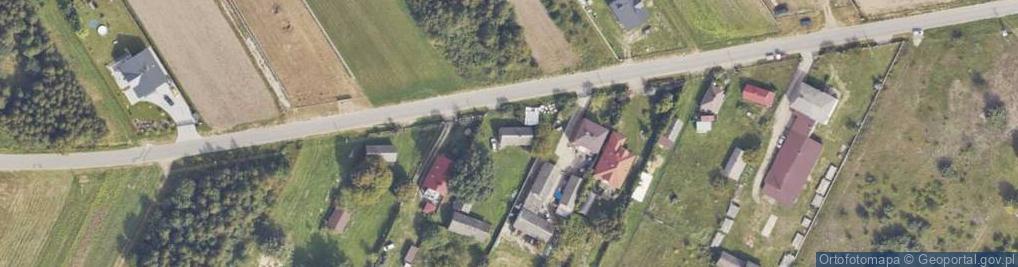Zdjęcie satelitarne Dąbrowa Kozłowska ul.