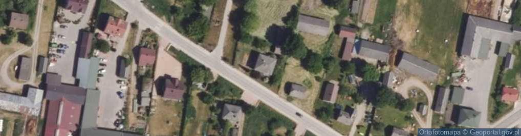 Zdjęcie satelitarne Dąbrowa-Łazy ul.