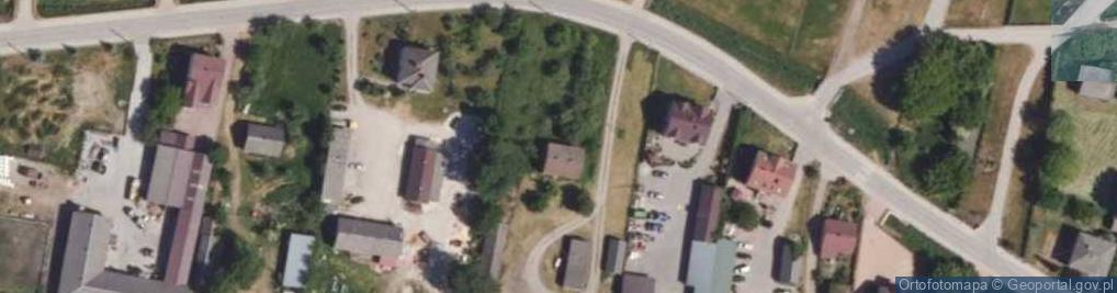 Zdjęcie satelitarne Dąbrowa-Łazy ul.