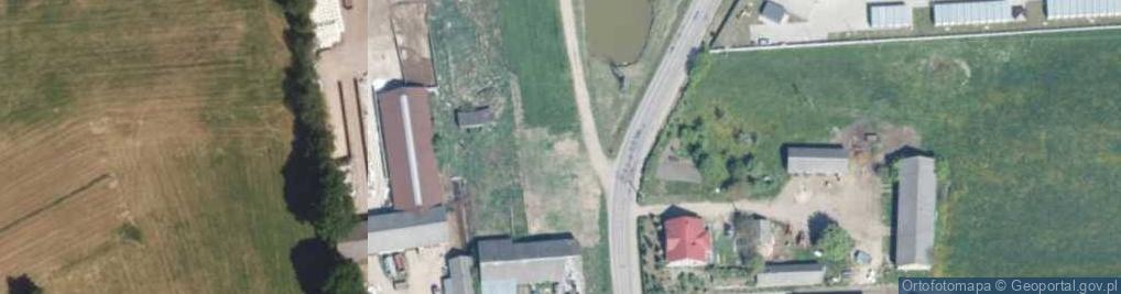 Zdjęcie satelitarne Dąbrowa-Moczydły ul.