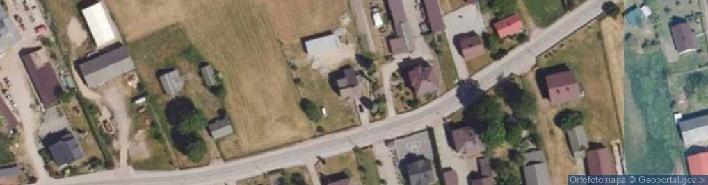Zdjęcie satelitarne Dąbrowa-Moczydły ul.