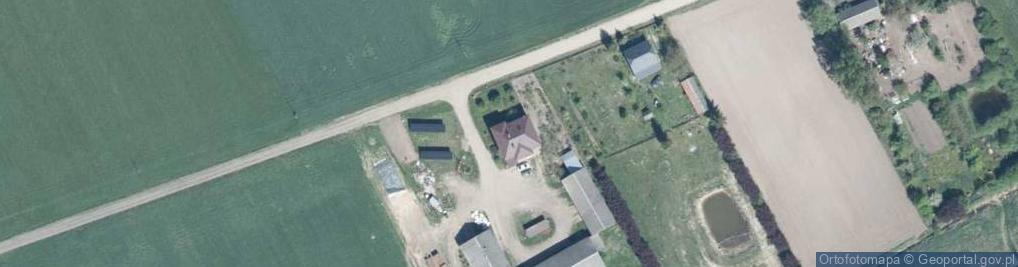 Zdjęcie satelitarne Dąbrowa-Moczydły ul.