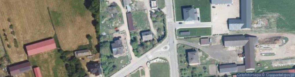 Zdjęcie satelitarne Dąbrowa-Moczydły ul.