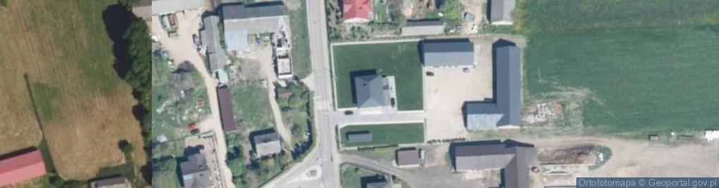 Zdjęcie satelitarne Dąbrowa-Moczydły ul.