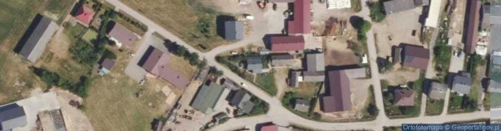Zdjęcie satelitarne Dąbrowa-Nowa Wieś ul.
