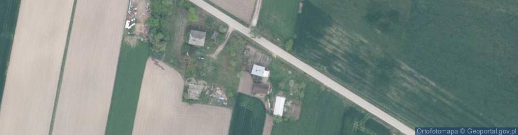 Zdjęcie satelitarne Dąbrowa-Nowa Wieś ul.