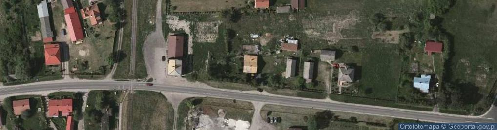 Zdjęcie satelitarne Dąbrowa Rzeczycka ul.