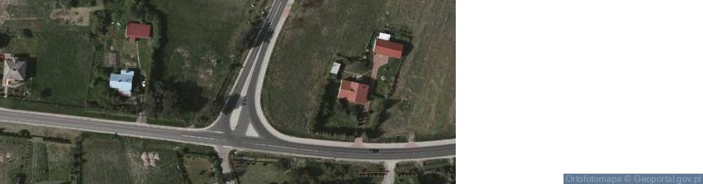 Zdjęcie satelitarne Dąbrowa Rzeczycka ul.