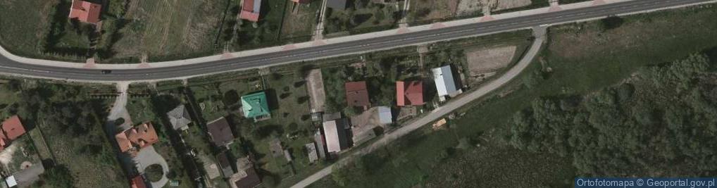 Zdjęcie satelitarne Dąbrowa Rzeczycka ul.