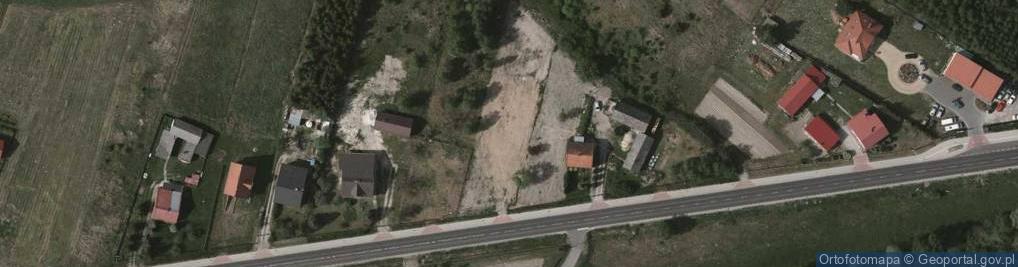 Zdjęcie satelitarne Dąbrowa Rzeczycka ul.