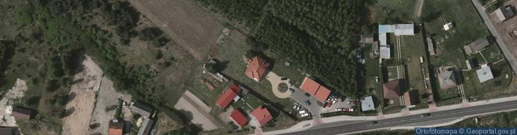 Zdjęcie satelitarne Dąbrowa Rzeczycka ul.