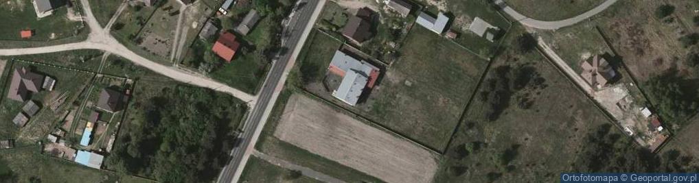 Zdjęcie satelitarne Dąbrowa Rzeczycka ul.