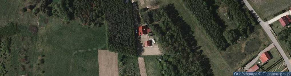 Zdjęcie satelitarne Dąbrowa Rzeczycka ul.